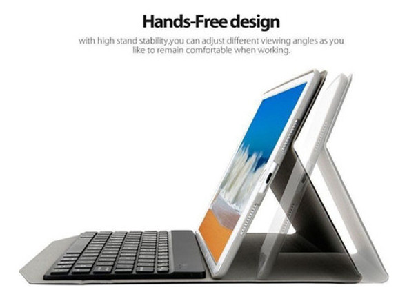 iPad Pro10.5 Luz De Fondo Teclado Caso Protectora Cubre Appl 1