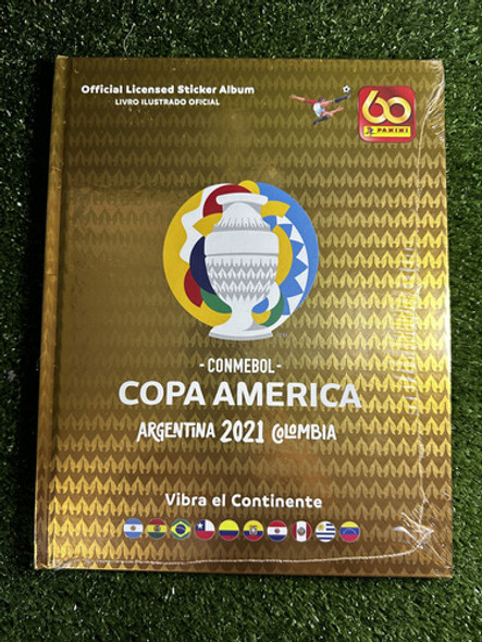 Panini Copa América 2021 Tapa Dura Dorada 1