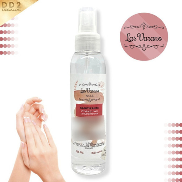 Sanitizante Antiséptico Uñas Manicuria Profesional 125ml 1