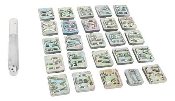 Kit De Estampagem De Couro, Ferramentas, Alça Antiderrapante 1