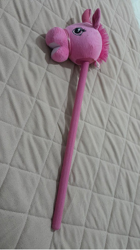 Palo De Montar Unicornio Rosa 0