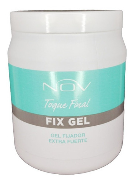 Gel Fijación Extra Fuerte Fix  Nov X 980gr Styling X 8 Uni 1