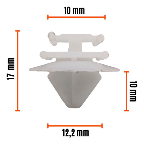 Clip Grampa Traba Moldura Lateral Renault Scenic X10 C 1 Clip Grampa Traba Moldura Lateral Renault Scenic X10 C 1
