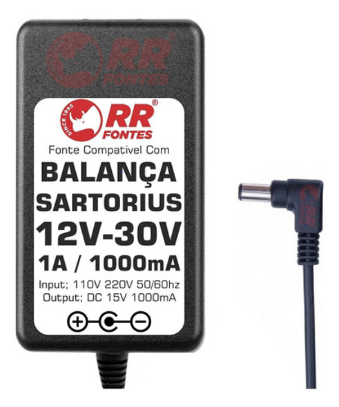 Fonte Dc 12v 30v Para Balança Digital Precisão Sartorius 0