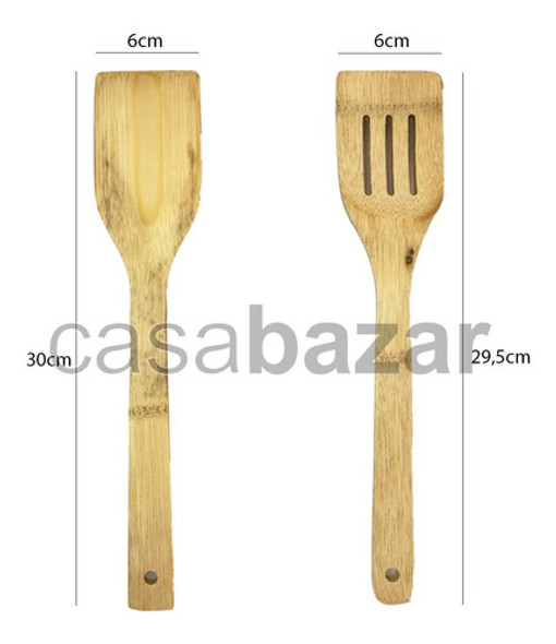 Set Utensilios De Cocina Madera Bambú Crystal Rock 4 Piezas 1 Set Utensilios De Cocina Madera Bambú Crystal Rock 4 Piezas 1