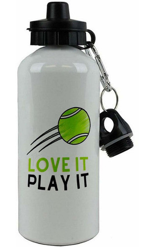 Botella Aluminio Hoppy Doble Tapa Tenis Ar13 0