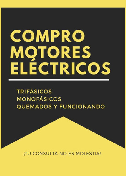 Compro Motores Electricos 0