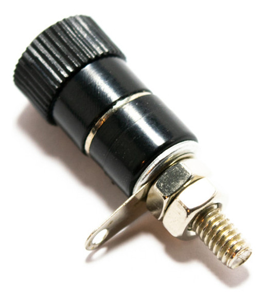 Jack Banana Hembra Negro Borne Binding Post 5a 250v Por Unidad Consultar Por Otras Cantidades Elumiled 0