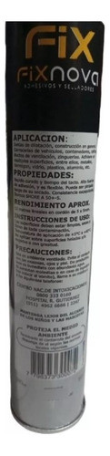 Sellador Pu50 Poliuretano Impermeable Blanco X 310ml X 6 Uni 1