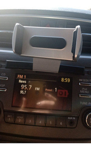 Suporte De Telefone No Rádio Cd Player Para Celular Gps 1