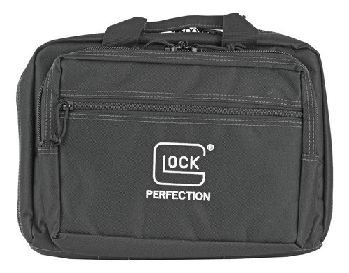 Estuche Bolso Glock Para 2 Pistolas / 5 Cargadores Negro 0