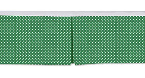 Bacati - Mix N Match Pin Dots Cuna/falda De Cama Para Niños 1