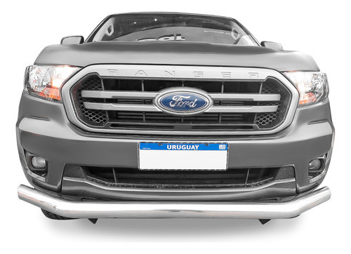 Defensa Spaco Talampaya Acero Ford Ranger T7 Cromado 1