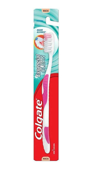 Escova Dental Essencial Clean Macia Colgate Cores Sortidas 0