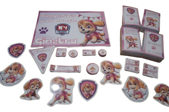 Sky Paw Patroll Patrulla Canina Cumpleaños Candy Skye 0