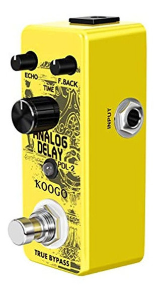 Koogo Analog Delay Pedal Delay Guitar Effect Pedal True Bypa 0