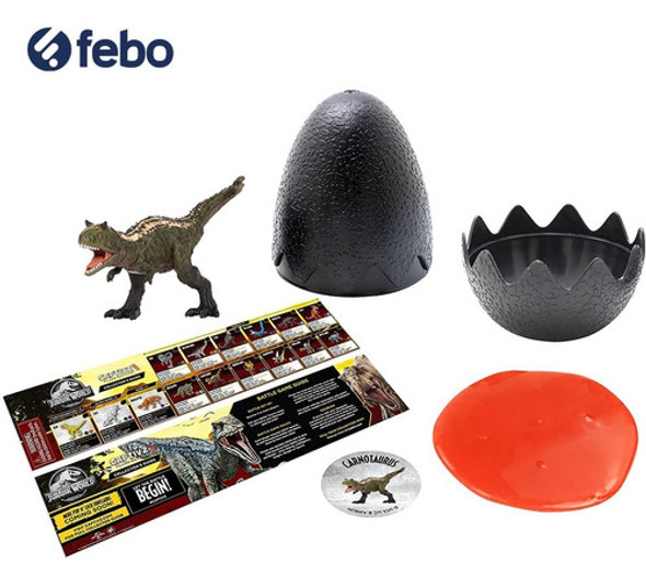 Huevo Sorpresa Jurassic World Captivz Juguete Niños Febo 1