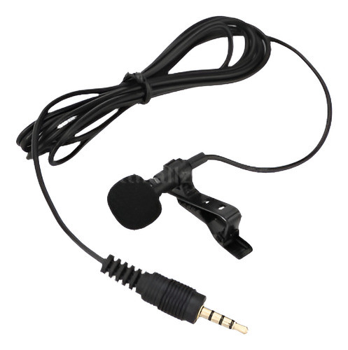 Mini Clip Solapa Lavalier Manos Libres 3.5mm Condensador Mic 0
