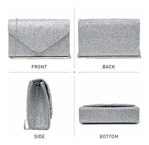 Bolso De Noche Para Mujer Dasein Bolso De Embrague Con Sobre 1 Bolso De Noche Para Mujer Dasein Bolso De Embrague Con Sobre 1