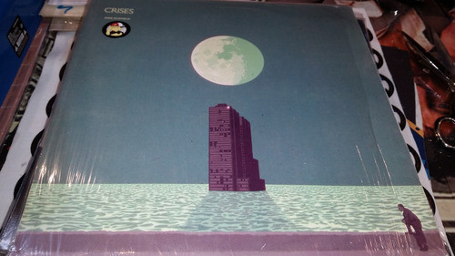 Mike Oldfield Crises Lp Muy Buen Estado Italy De Epoca 1983 0