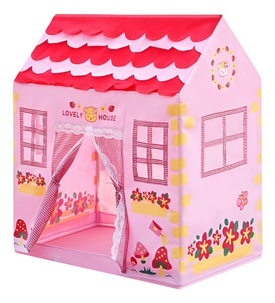 Juego De Castillo De Princesa Rosa Juego Tienda Casa Para Ni 0