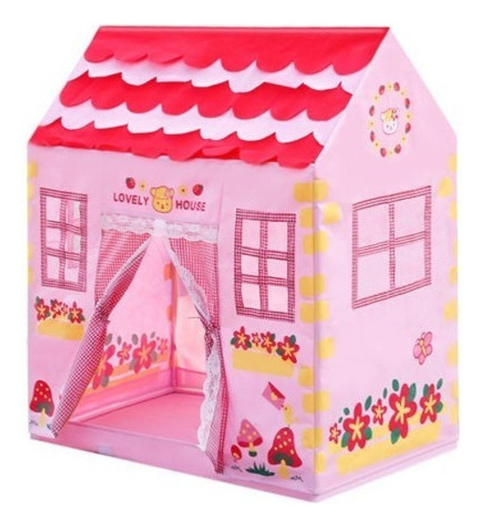 Juego De Castillo De Princesa Rosa Juego Tienda Casa Para Ni 1