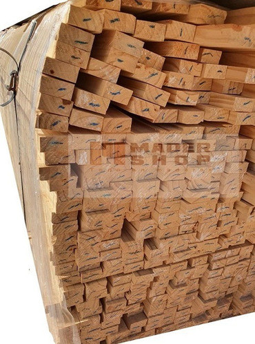 Liston Madera Pino S/nudos Cep 1 X2 X3,00 Mts. Madershop 1