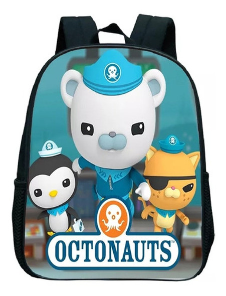 Mochila Infantil Escolar Lona Octonauts 0