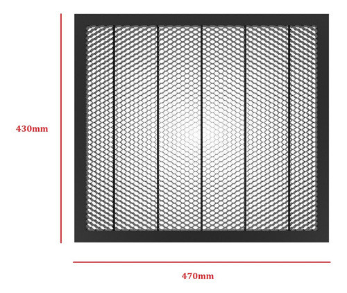 Panal De Abeja Honeycomb Para Laser De Corte 470*430mm 1