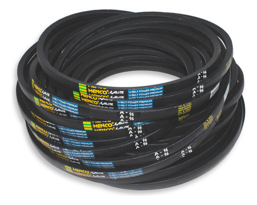 Kit Correia Industrial Em V Lisa A-96 Menco Original (10un) 0