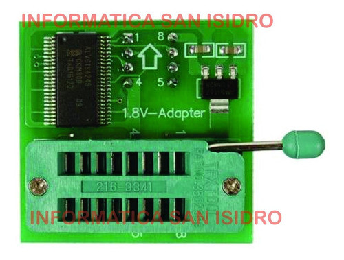 Adaptador De Niveles De 3.3v A 1.8 V Para Memorias Spi Flash  - Compatible Con Programador Ch341a 1