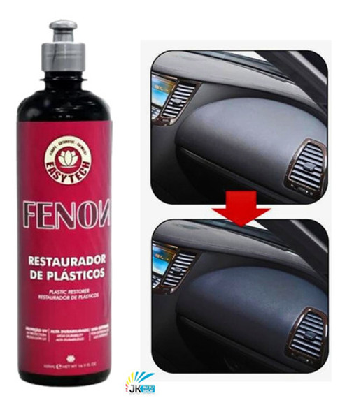 Restaurador De Plásticos Externo Fenon 500ml Easytech 0