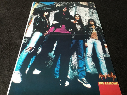 Poster The Ramones * Paralamas * 39 X 28 (n013) 0