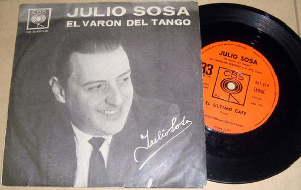 Julio Sosa El Varon Del Tango Simple C/tapa / Kktus 0