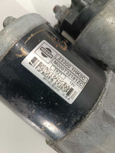 Motor De Arranque Nissan March Sv 1.6 16v Flex 2014 0