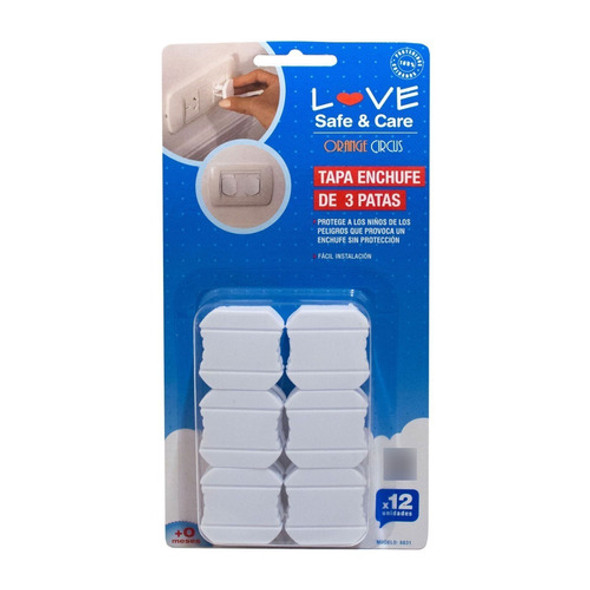 36 Tapa Enchufes Love 8831 Seguridad Bebe 3 Patas 0 36 Tapa Enchufes Love 8831 Seguridad Bebe 3 Patas 0