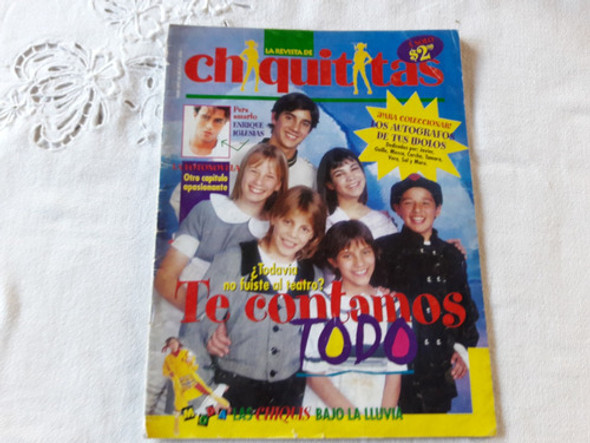 Revista Chiquititas Nº 2 28/6/1996 Enrique Iglesias 0