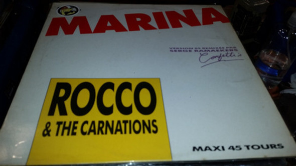 Rocco & The Carnations Marina (remix 89) Vinilo Maxi France 0