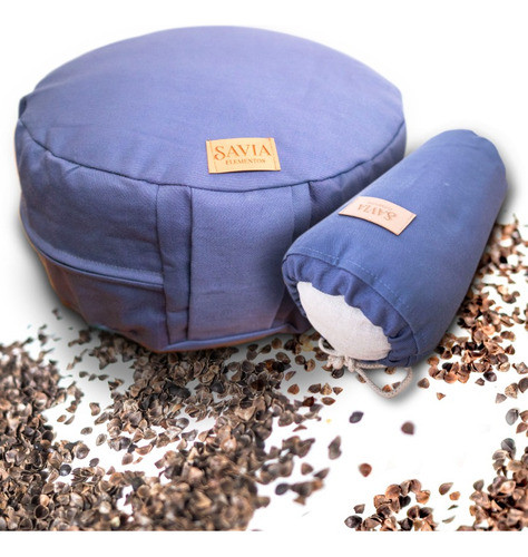 Combo Zafu + Minibolster - Aero Relleno Sarraceno - Savia 1