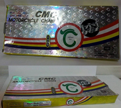 Cadena Cmc Dorada Y Reforzada 428x130 Cg 150 Rx 150 Smash 1