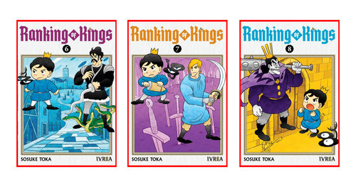 Combo Ranking Of Kings 6 A 8 - Manga - Ivrea 0