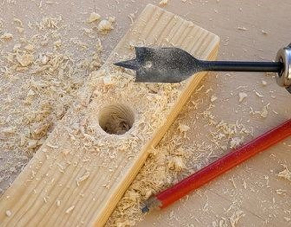 Mecha De Tres Puntas 32 Mm Para Madera Irwin 1
