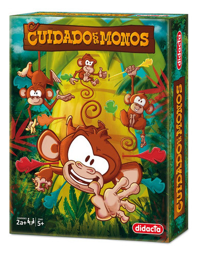 Cuidado Con Los Monos Juego De Mesa Didacta- Espacio Regalos 0