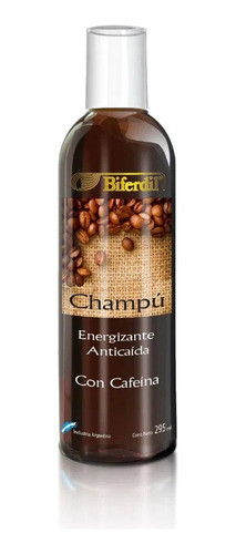 Biferdil Champú Energizante Anticaída Con Cafeina X295 Ml 0