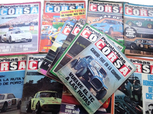 X14 Revista Parabrisas Corsa 1968 Auto Sport Prototipo Sp Tc 0