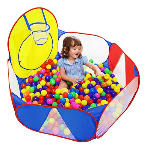 Eocolz Kids Ball Pit Gran Pop Up Para Niños Juegos De Pelo. 1