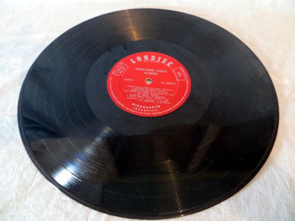 Canciones Judias Alegres, Vinilo Lp (sin Tapa) 0 Canciones Judias Alegres, Vinilo Lp (sin Tapa) 0