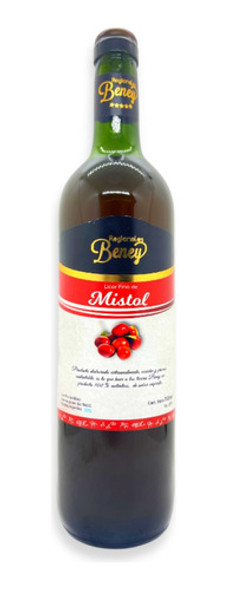 Licor Beney Regionales Fino De Mistal 750ml Argentina 0