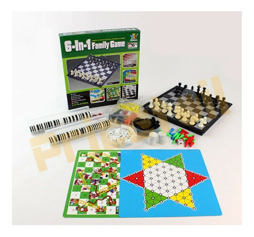 Ajedrez + Backgammon + Damas Chinas Magneticos 1