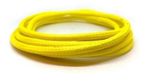 Cable Textil Decorativo Trefilight X Metro Amarillo Fluor 0